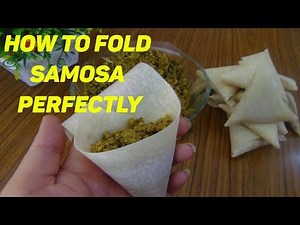 How to fold Samosa perfectly By Lively Cooking