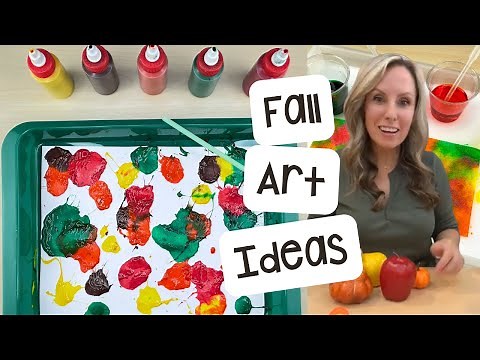 Fall Art Ideas for Preschool, Pre-k, and Kindergarten