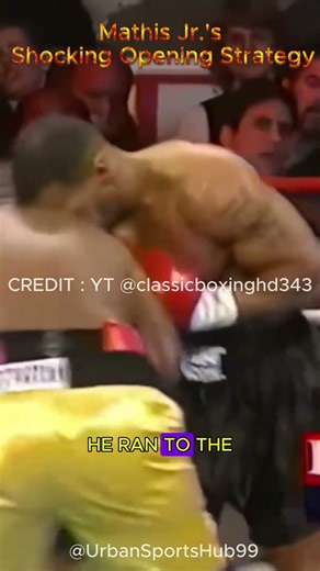 Mathis Jr 's Shocking Opening Strategy #Sports #Viral #FightNight #Underdog #BoxingStrategy