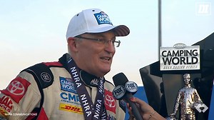 24K views · 1.4K reactions | Top Fuel veteran Doug Kalitta finally became an NHRA champion on Sunday at the In-N-Out Burger NHRA Finals. In a winner-takes-all final, Kalitta ran a 3.673-second pass at 334.98 mph to claim the championship over competitor Leah Pruett. | Drag Illustrated | Facebook