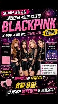 BLACKPINK 10th Anniversary! Global Domination That Started on August 8, 2016!! How Did BLACKPINK ...