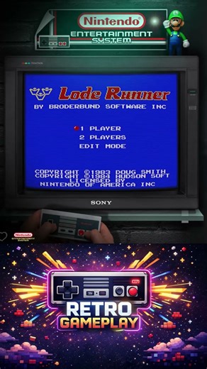 🎮 Lode Runner (1987) – NES