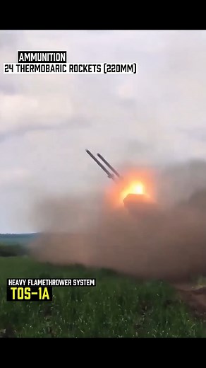 34K views · 1.1K reactions | TOS-1A Rocket Launch System | Military Technology | Facebook