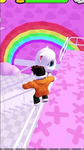 Rarblox plays ANGELA'S PRISON RUN OBBY ESCAPE 🥺#roblox #shorts