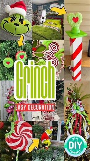 DIY Grinch Christmas Decorations | Viral Grinch Home Decor Ideas for a Cozy Holiday 2025