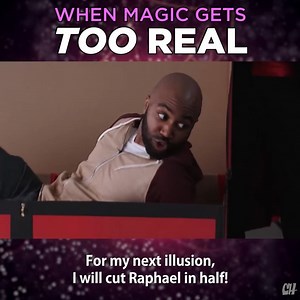 Raph doesn't go to a lot of magic shows | CollegeHumor