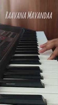 Raavana Mavandaa Song Keyboard Notes 🔥💫#thalapathy #jananayagan #movie ,#anirudh #song #vijay #short