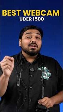 Best Webcam For Laptop Under 1500 - Laptop Ke Liye Camera