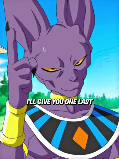 Beerus Craves His Bacon