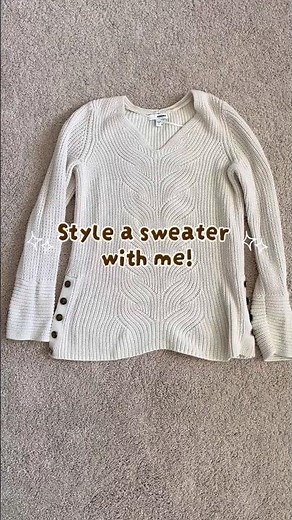 Style a sweater with me :) #fashion #style #outfitideas #sweater #outfit #shorts #falloutfits