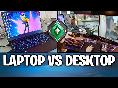 High Ranking LAPTOP vs DESKTOP Players!