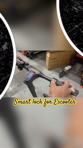Smart lock for Escooter#escooter #smartlock