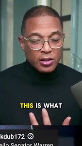 @elizabethwarren speaks on the importance of press freedom | Don Lemon
