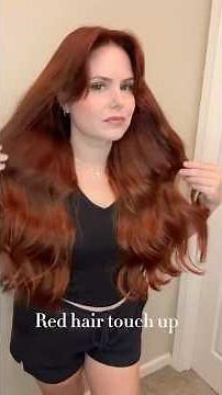 Copper Red hair touch up PART 1