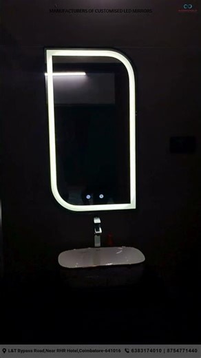 🏡 Transform Your Home With Designer LED Mirrors — Infinity Glass 🏡
