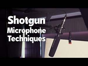 Audio Recording Basics: Using Shotgun Microphones for Documentary Video Production