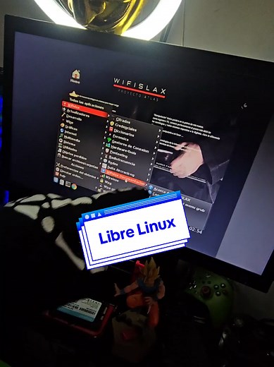 Distribución de Linux para Redes wifi #wifislax #linux #libre