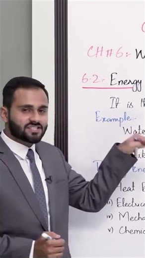 Class 9 - Physics Chapter 6 - Lecture 2 - Energy & Kinetic Energy - Allied Schools