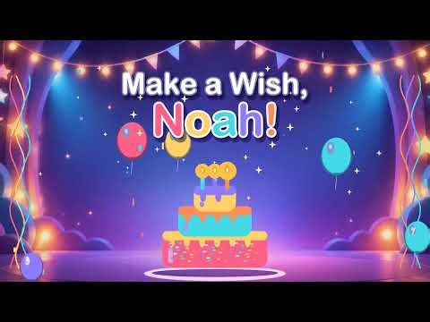 🎉 Happy Birthday, Noah! 🎂