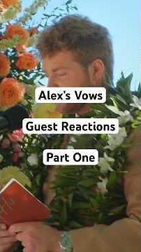 Alex and Kouvr had all of their guests crying during their wedding ceremony #weddingvideo #wedding