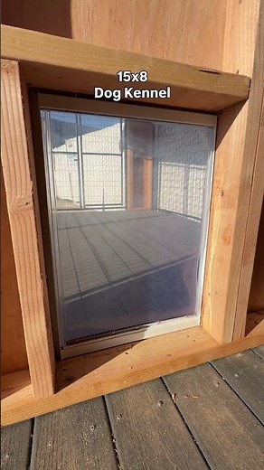 15x8 Dog Kennel - Safe, Secure & Built to Last🐾 | Shed World California