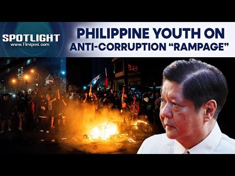 Philippines Anti-Corruption Protests Turn Violent Over Flood Control Projects | Spotlight | N18G