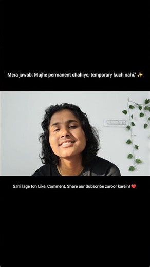 Mujhe Temporary Kuch Nahi Chahiye | Pinky 🩷 Original Voice
