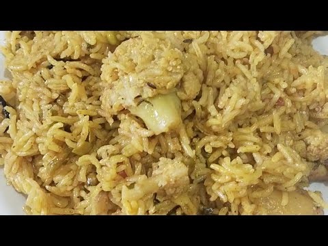 मिक्स वेज तहरी रेसिपी | Mix Veg Tehari - quick One Pot rice Recipe 