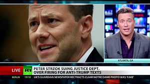 Former Federal Bureau of Investigations agent Peter Strzok—who was in charge of opening the FBI’s probe into alleged Russian collusion in the 2016 US presidential election—is now suing his former employer for wrongful termination. He also says the bureau violated his constitutional rights and his privacy by showing his text messages to the press. But will this case go anywhere? Investigative journalist Ben Swann explains why Strzok's case is flimsy. | Ben Swann