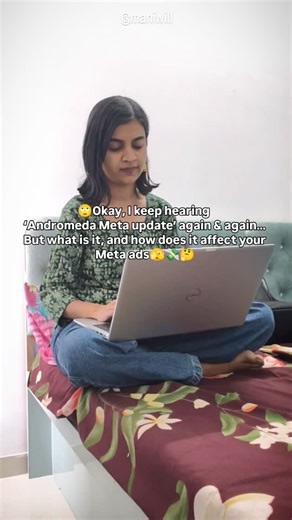ManiWill | Mrunal Babar | Digital Marketing Expert | Okay, let’s simplify this 👇 The Andromeda Meta update is Meta upgrading how its AI understands people, content, AND creatives. Earlier,... | Instagram