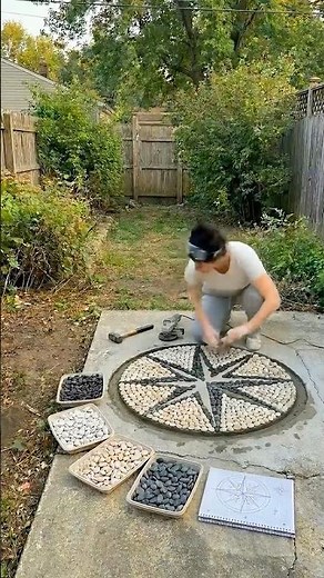 How to Build a Stunning DIY Pebble Mosaic! 🛠️
