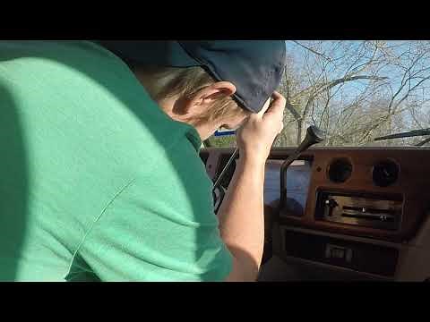 Fixing the turn signal switch on a 1995 Chevy G20 van.