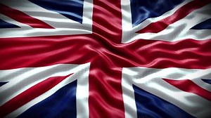 Uk Flag Waving British Flag On Stock Footage Video (100% Royalty-free) 1102128699 | Shutterstock