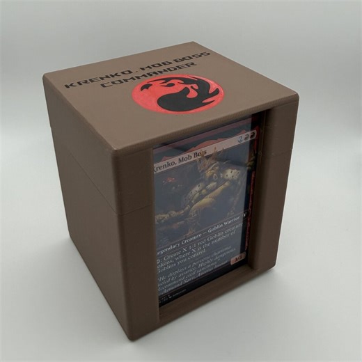 MTG Commander Deck Box - Etsy