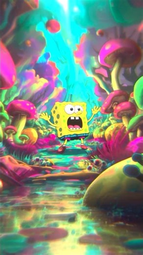 SpongeBob Ate the Wrong Jellyfish #tripping