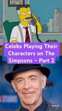 Actors Who Parodied Their Characters on The Simpsons - Part 2