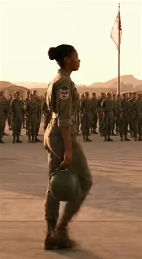 "Why aren’t you saluting me?" bellowed the lieutenant colonel at the young woman completely unaware of who he was yelling at… 😱😱 That morning, the base was wrapped in an unusual silence. Soldiers lined up perfectly on the parade ground, waiting for their superior’s arrival. Everyone knew this man thrived on power and demanded total obedience. He was feared — not for bravery, but for his cruelty and arrogance. He often humiliated his men, punishing even the smallest mistakes. Moments later, a j