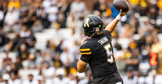 App.State quarterback AJ Swann will give Mississippi State his best shot as spring transfer