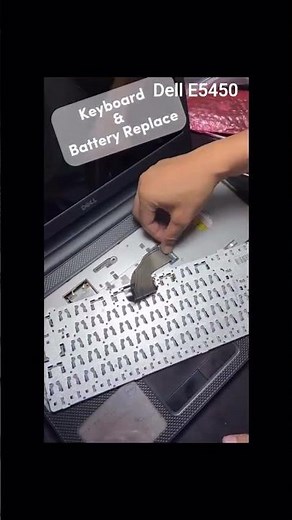 HOW TO CHANGE DELL LAPTOP KEYBOARD #delllaptop #dell