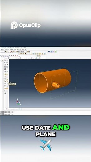 Slice Complex Geometry FAST in Abaqus! #Shorts