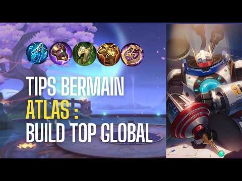 HOW TO PLAY ATLAS | ATLAS TUTORIAL | ATLAS GAMEPLAY | LATEST ATLAS BUILD MOBILE LEGENDS MLBB