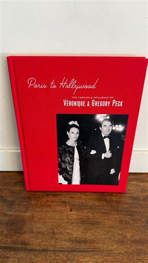 Paris to Hollywood Book – Véronique & Gregory Peck Fashion Hardcover - Etsy