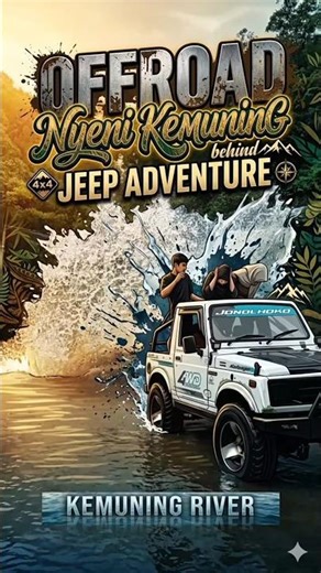 JEEP OFFROAD NYENI KEMUNING #truckoffroad #automobile #offroadoverland #offroad #offroadrigs #mud