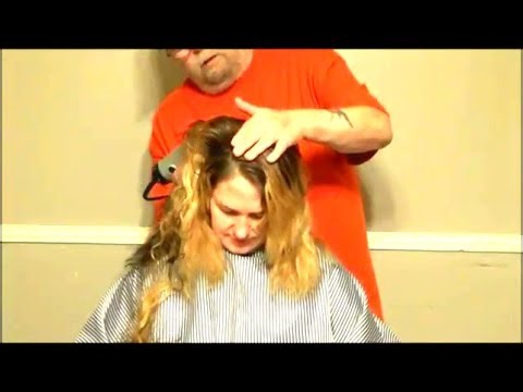 His and Her extreme haircuts