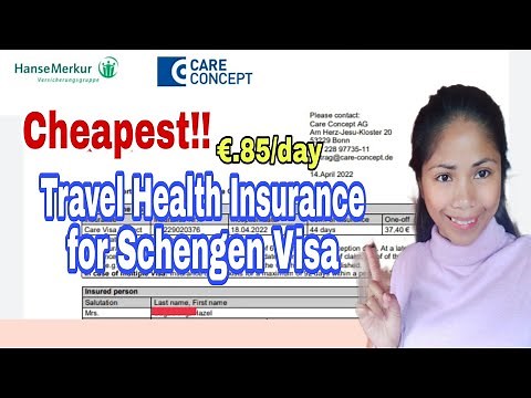 Cheapest Travel & Health Insurance for Schengen Visa by Care-Concept! How to buy Online#visa