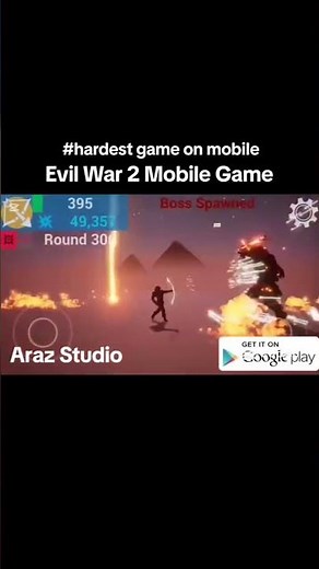 mobile game zombie shooter 2.5D #mobilegame #freefire #mobilegameplayer #evilwar2unleashed #fypppppp