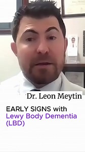 Dr. Leon Meytin, is telling us about the EARLY SIGNS that we see with Lewy Body Dementia disease (LBD). #lewybodydementia #earlysigns #Sleepdisorders | Lewy Body Dementia Resource Center
