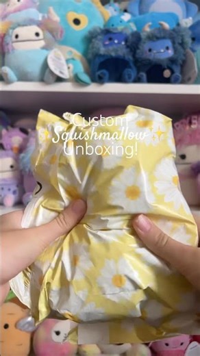 Squishmallow unboxing! #squishmallows #shorts #viralshort