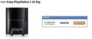 GameStop offers $450 20GB PS3 units, with five free Blu-ray movies