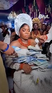 In this Nigerian wedding tradition, the bride won’t smile until the money’s right, literally. #nigerianwedding #weddingtraditions #bridevibes #cultureshock #moneytalks #nolasmile #africanwedding #weddingcustoms #bridetradition #weddingtok | Brut
